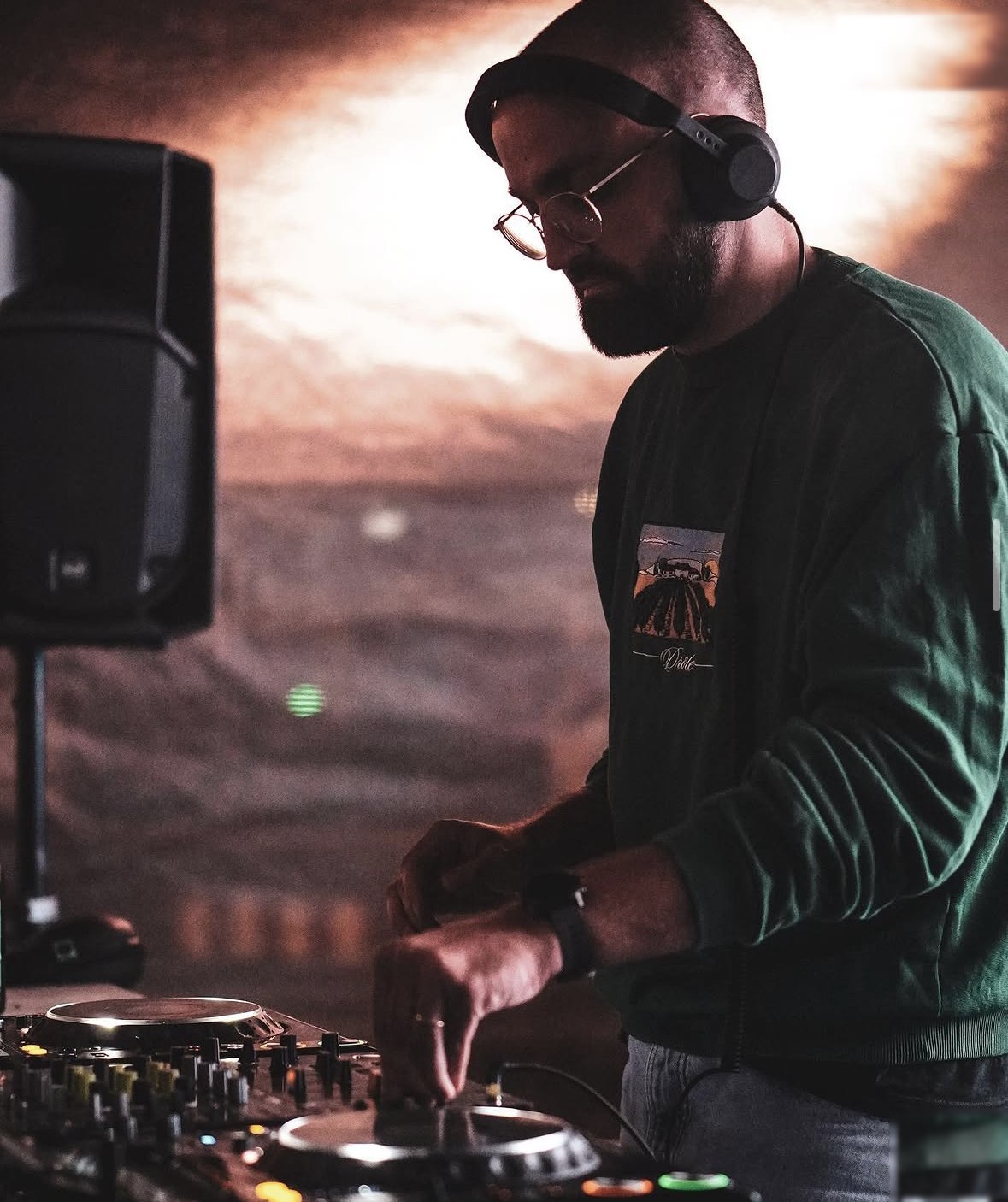 DJ ITZE an den Decks