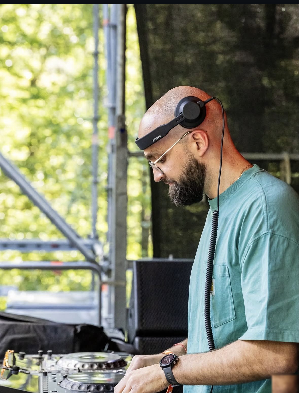 DJ ITZE Open-Air am Pult